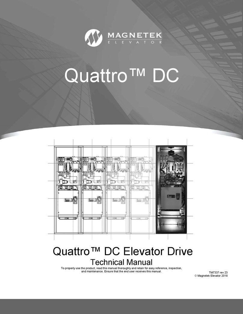 Magnetek Elevator Quattro DC Technical manual