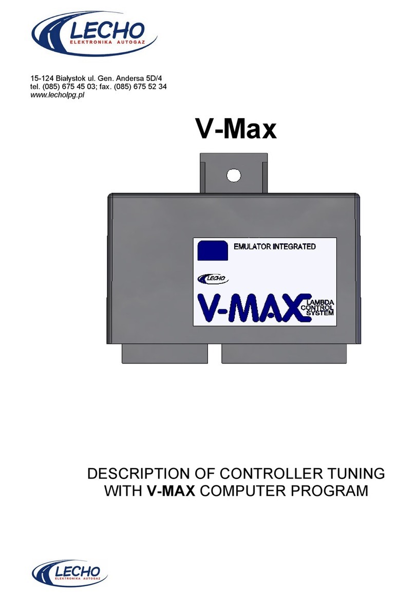 LECHO V-Max User manual