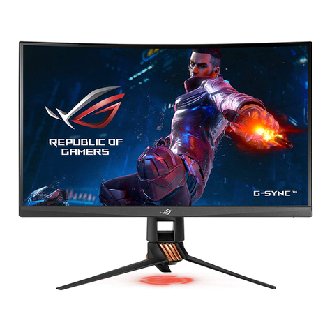 Asus ROG Swift PG27V User manual Asus ROG Swift PG27V User manual