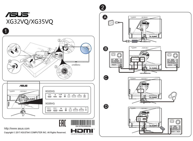 Asus ROG STRIX XG32VQ User manual