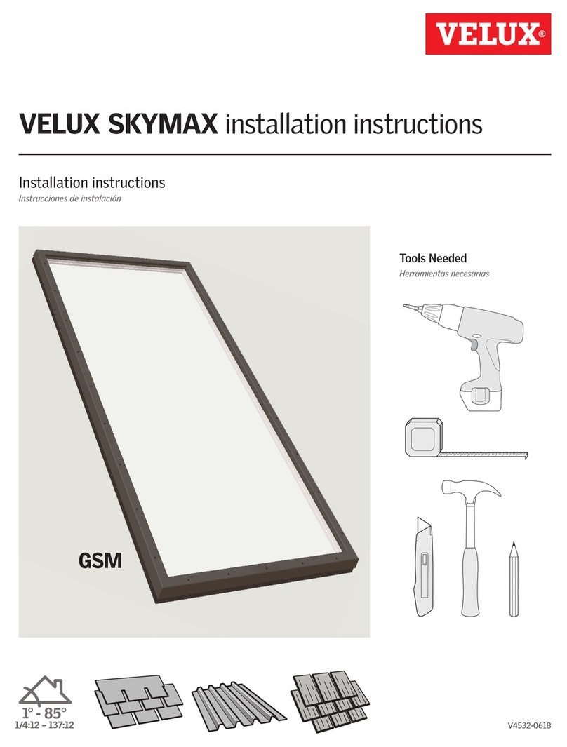Velux SKYMAX User manual