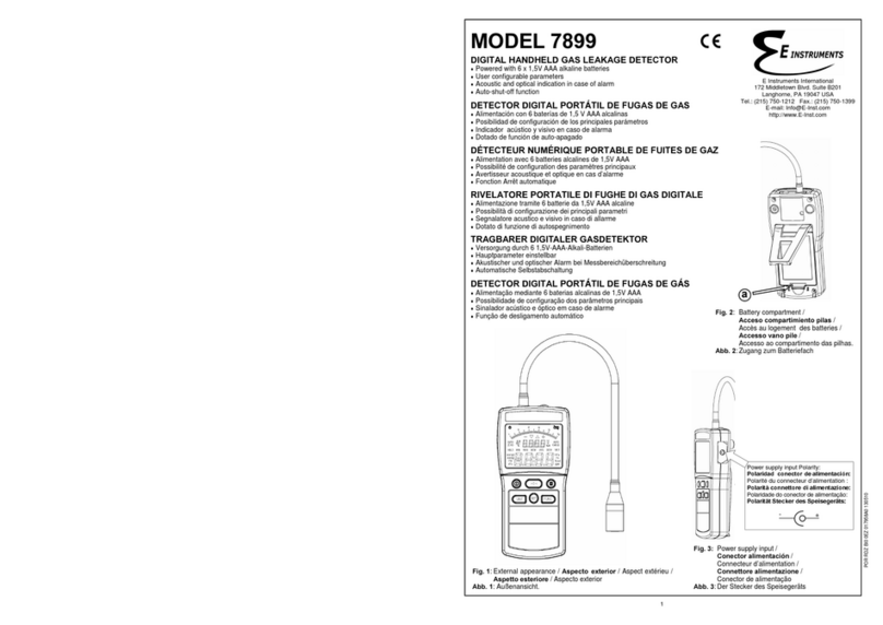 E Instruments 7899 manual