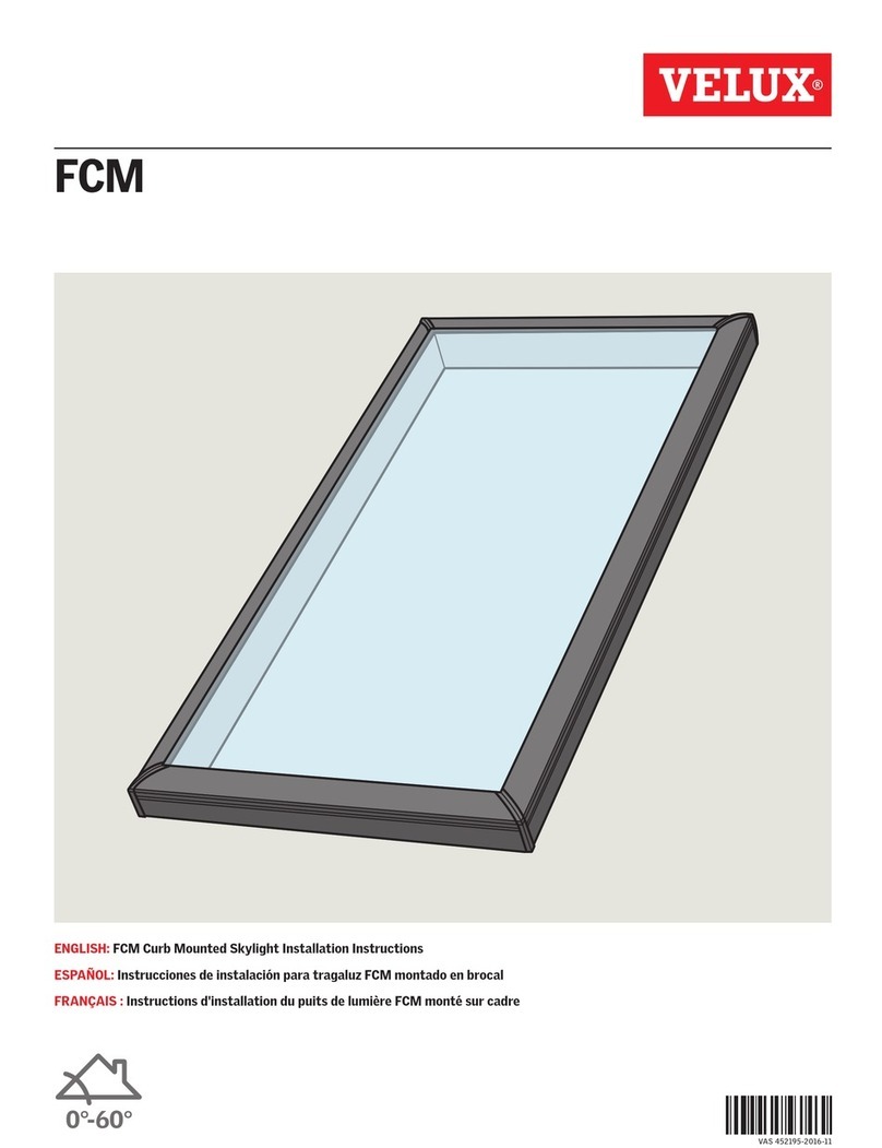 Velux FCM User manual