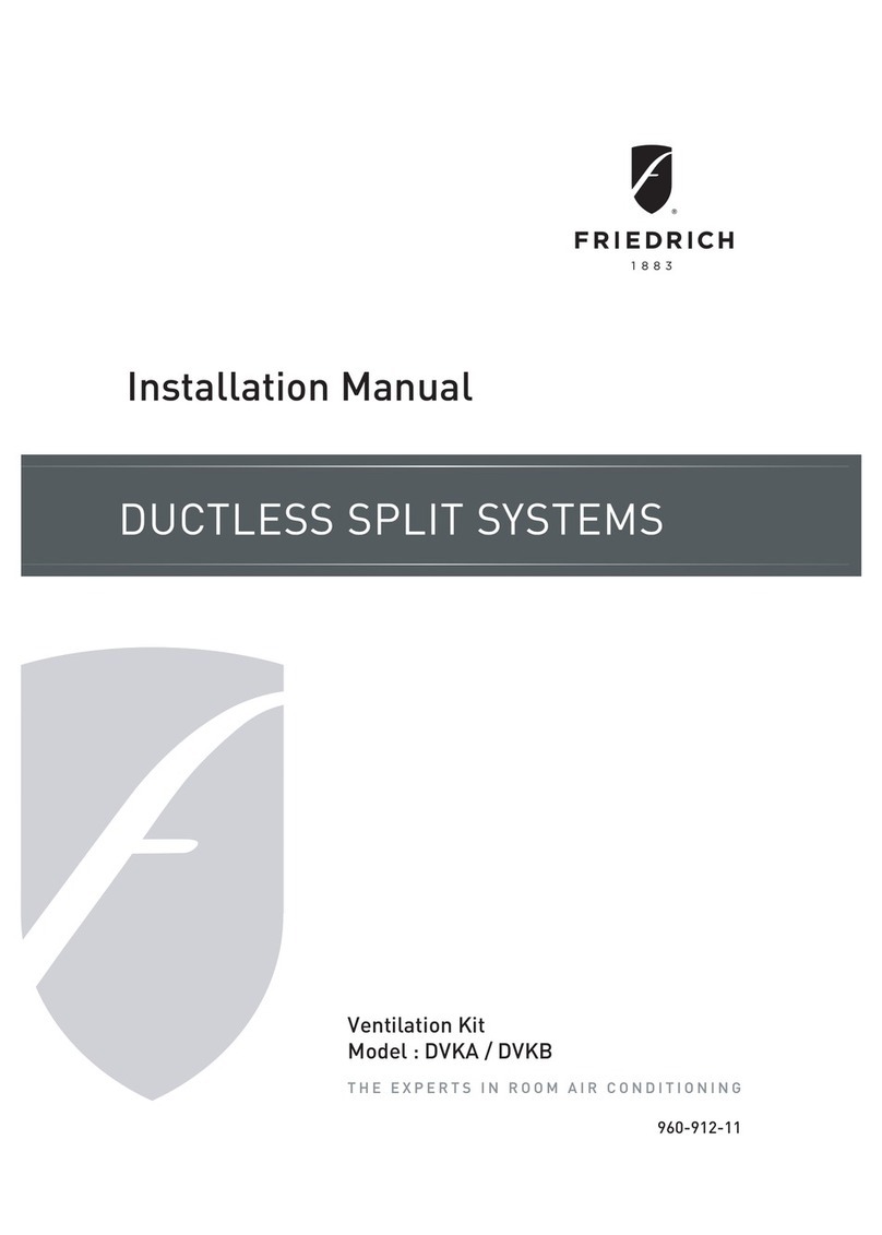 Friedrich DVKA User manual