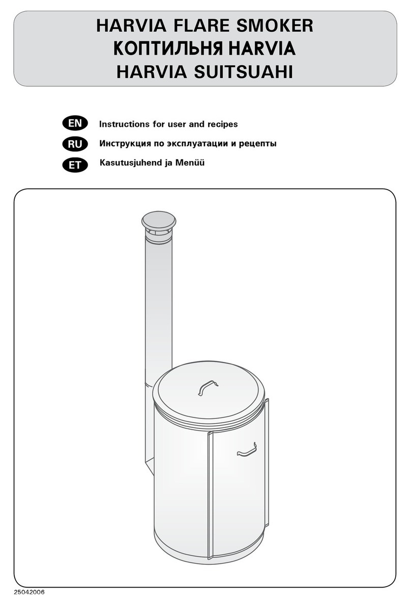 Harvia Flare Smoker Instructions for use and recipes Harvia Flare Smoker Instructions for use and recipes