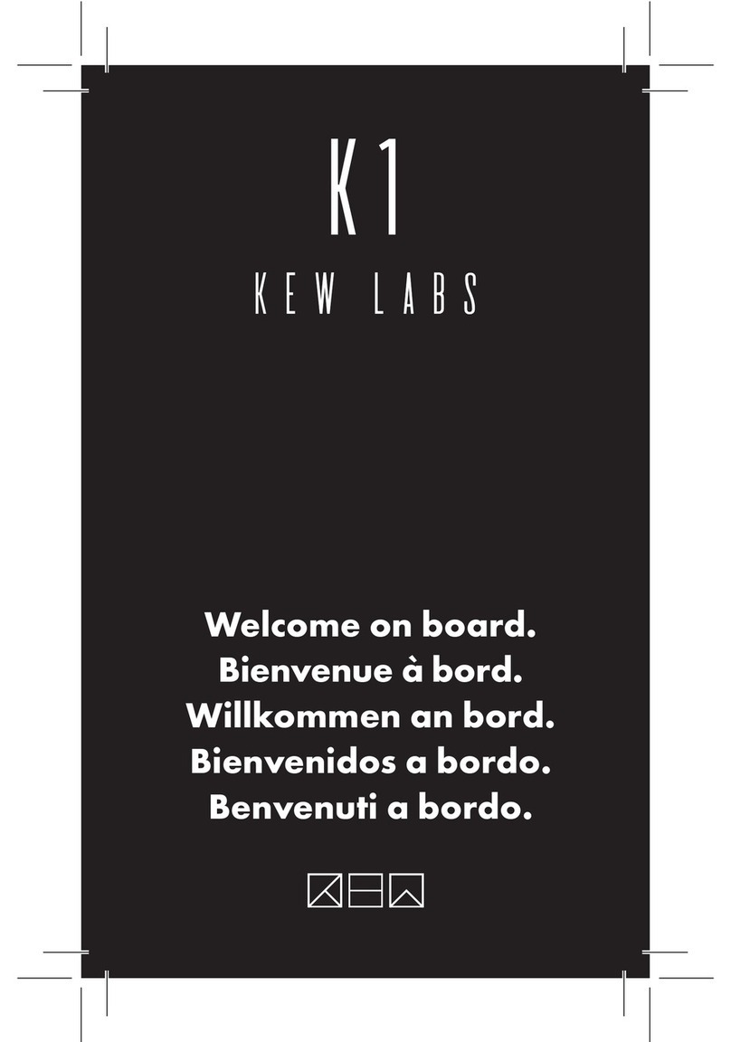 Kew Labs K1 User manual