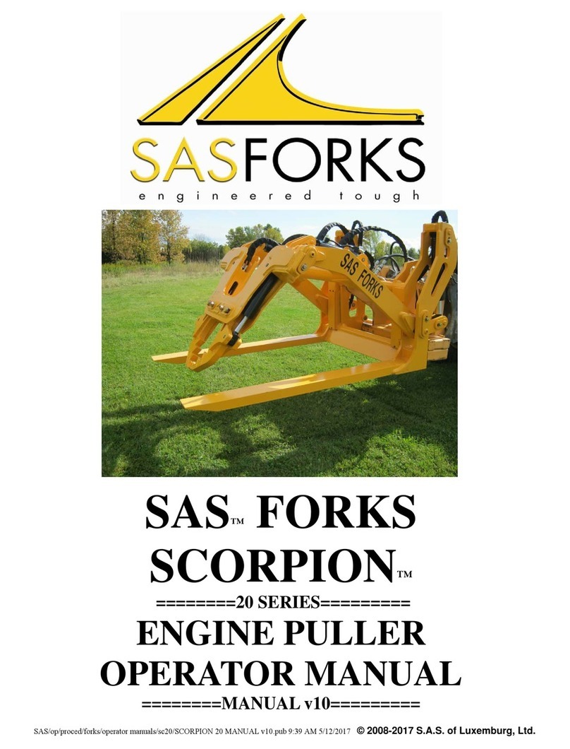 SASFORKS SCORPION Operator's manual