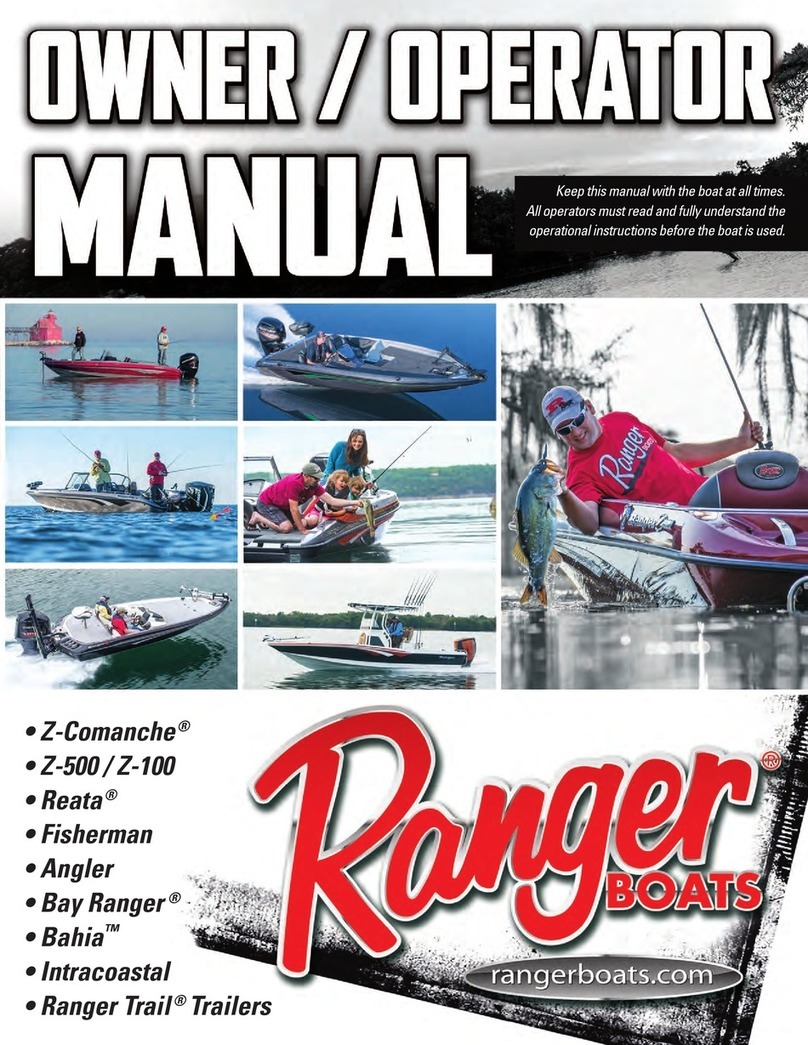 Ranger boats Z-Comanche Owner's/operator's manual