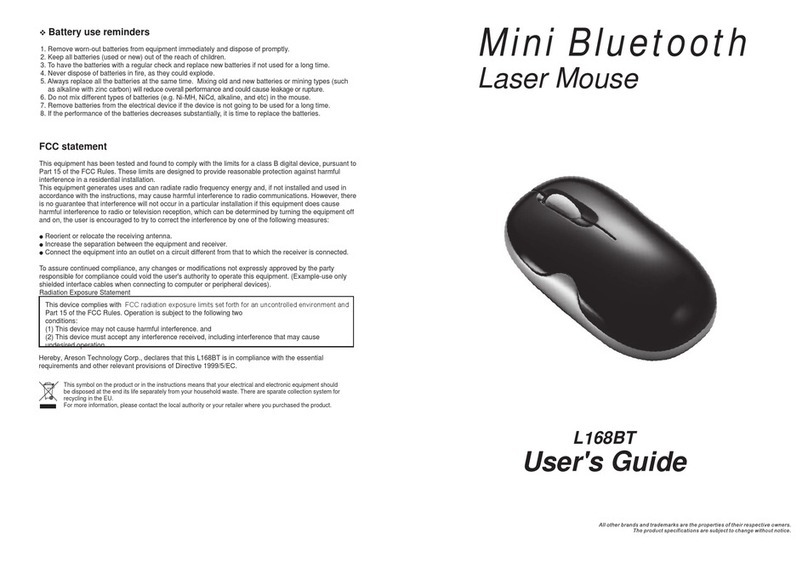 Areson Technology Corp. L168BT User manual