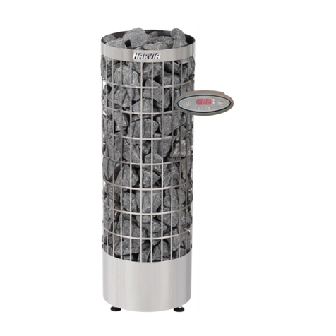 Harvia PC70EE Instructions for installation and use