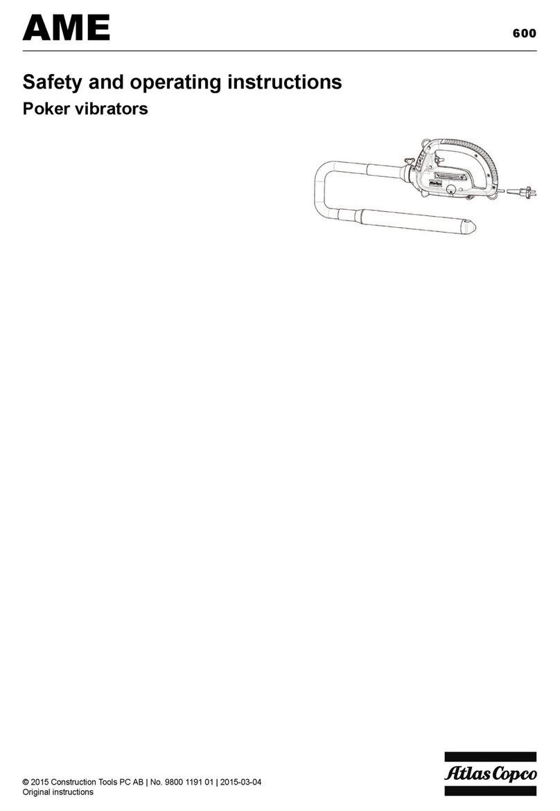 Atlas Copco AME 600 Maintenance and service guide