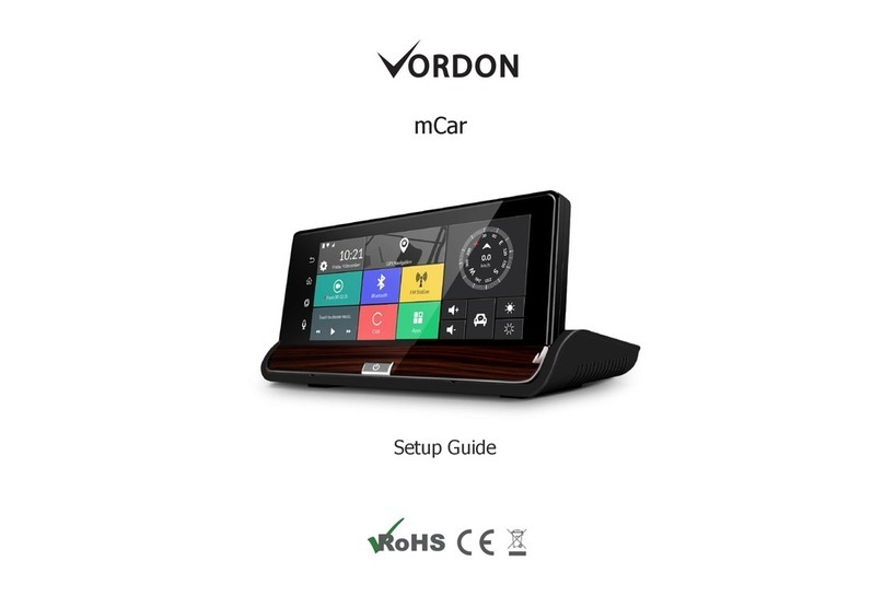 Vordon mCar User manual