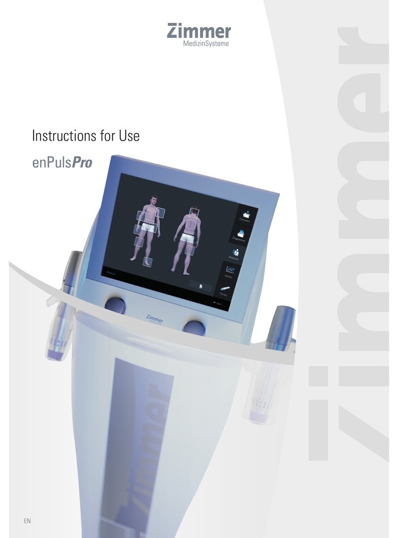 Zimmer enPulsPro User manual Zimmer enPulsPro User manual