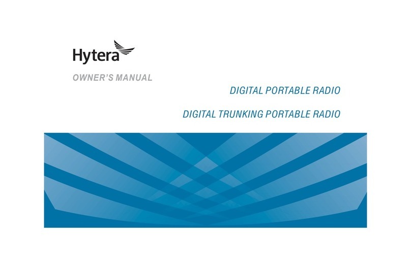 Hytera PD78X Series owner's manual
