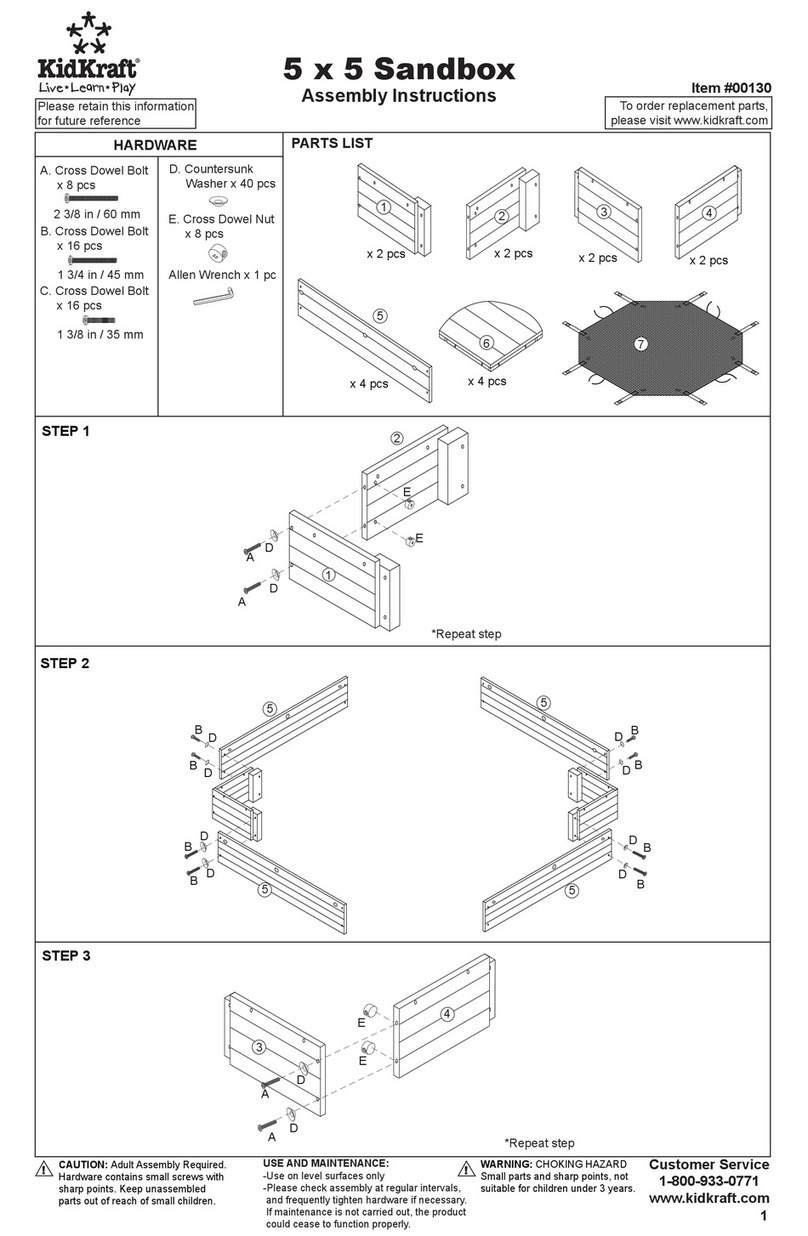 KidKraft 00130 Assembly instructions