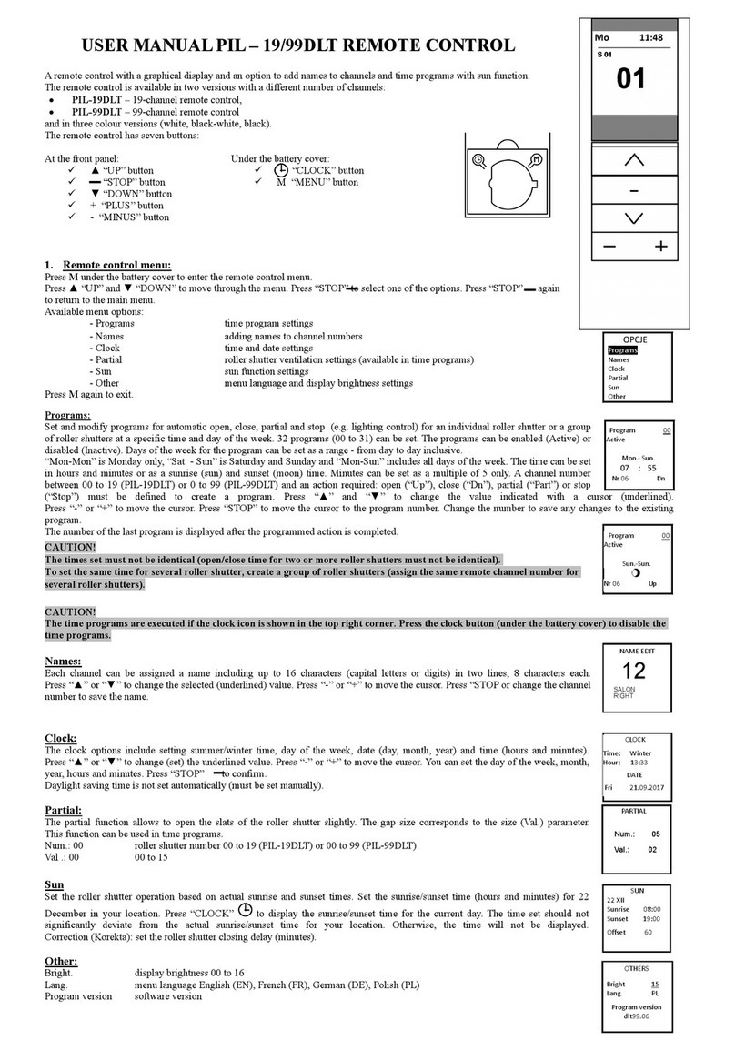 Inel PIL–19DLT user manual