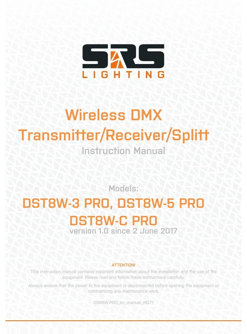 SRS Labs DST8W-3 PRO User manual