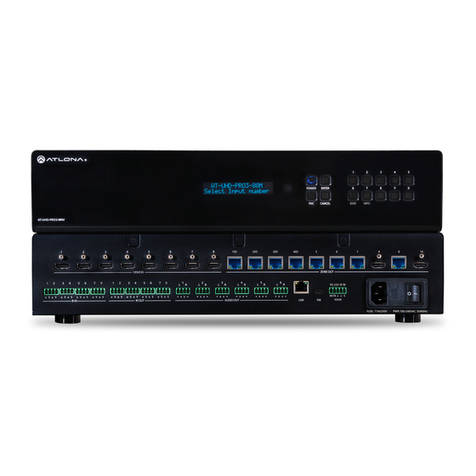 Atlona AT-UHD-PRO3-88M User manual