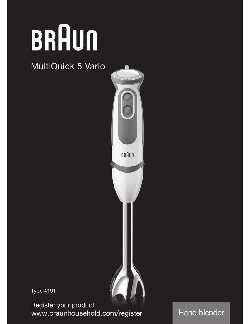 Braun MQ 5000 Soup manual