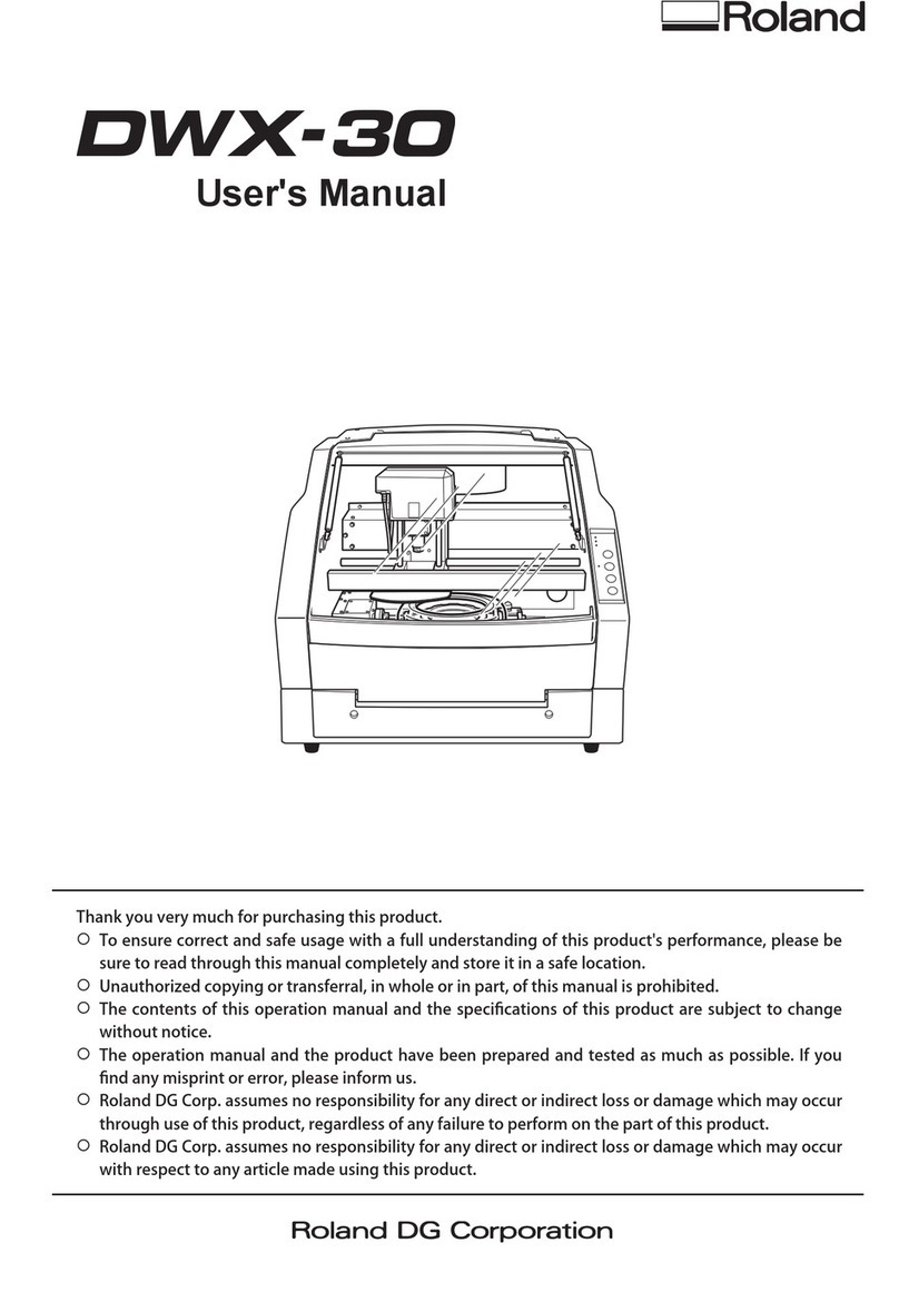 Roland DWX-30 user manual