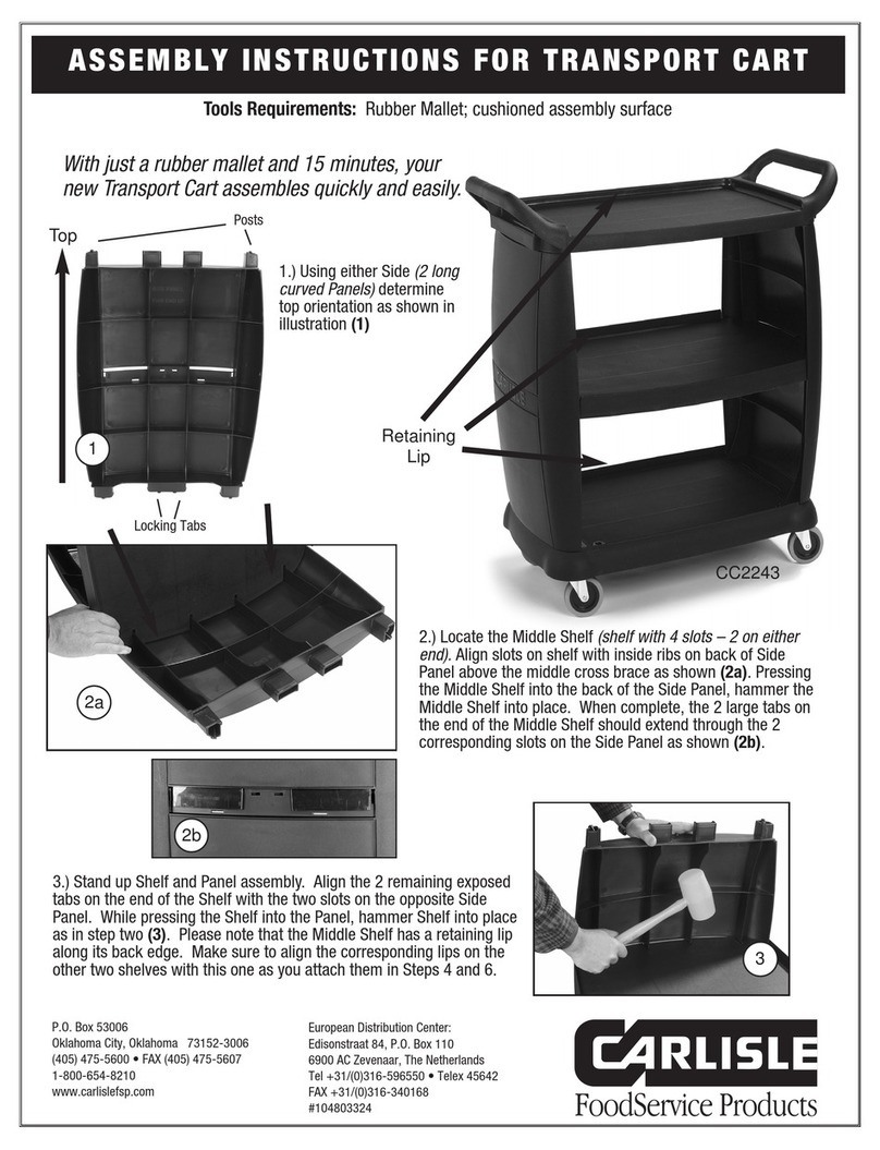 Carlisle CC2243 User manual