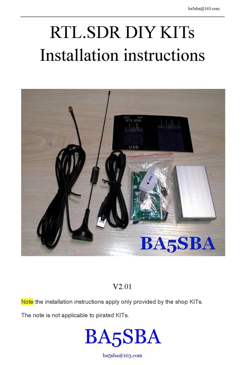 RTL SDR BA5SBA User manual