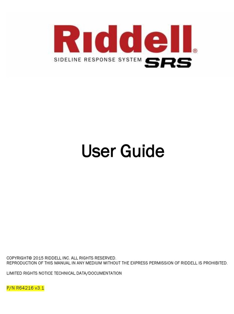 Riddell SRS user guide