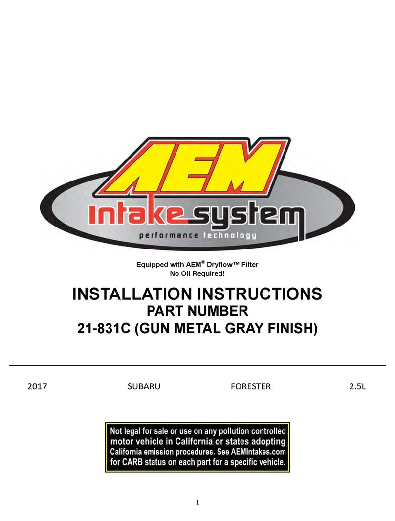 AEM 21-831C installation instructions