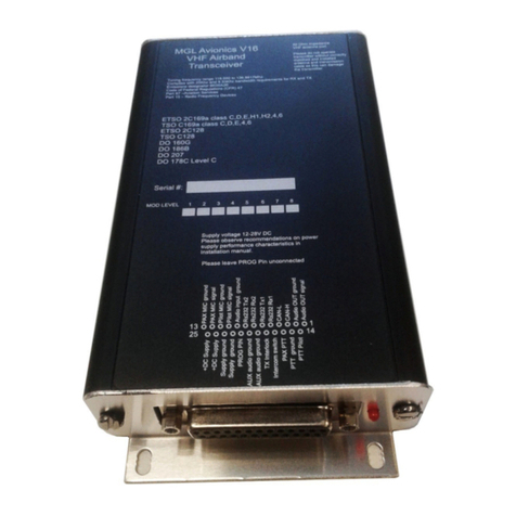 MGL Avionics V16 Operating manual