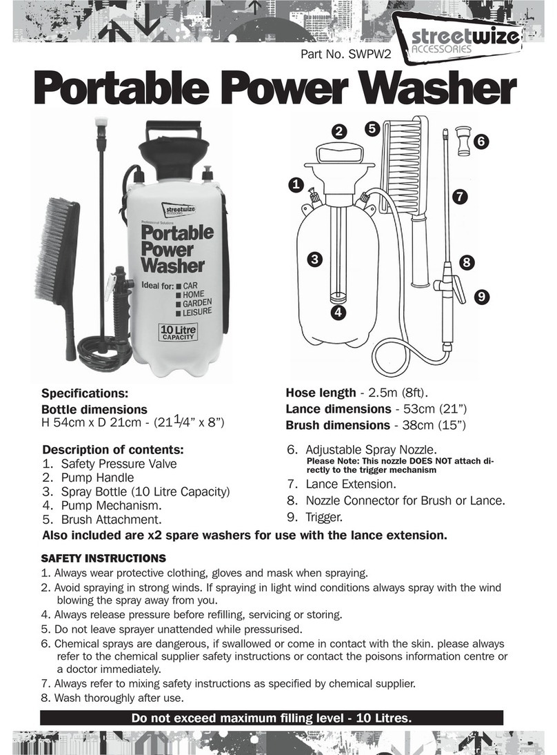 Streetwize SWPW2 Instructions for use