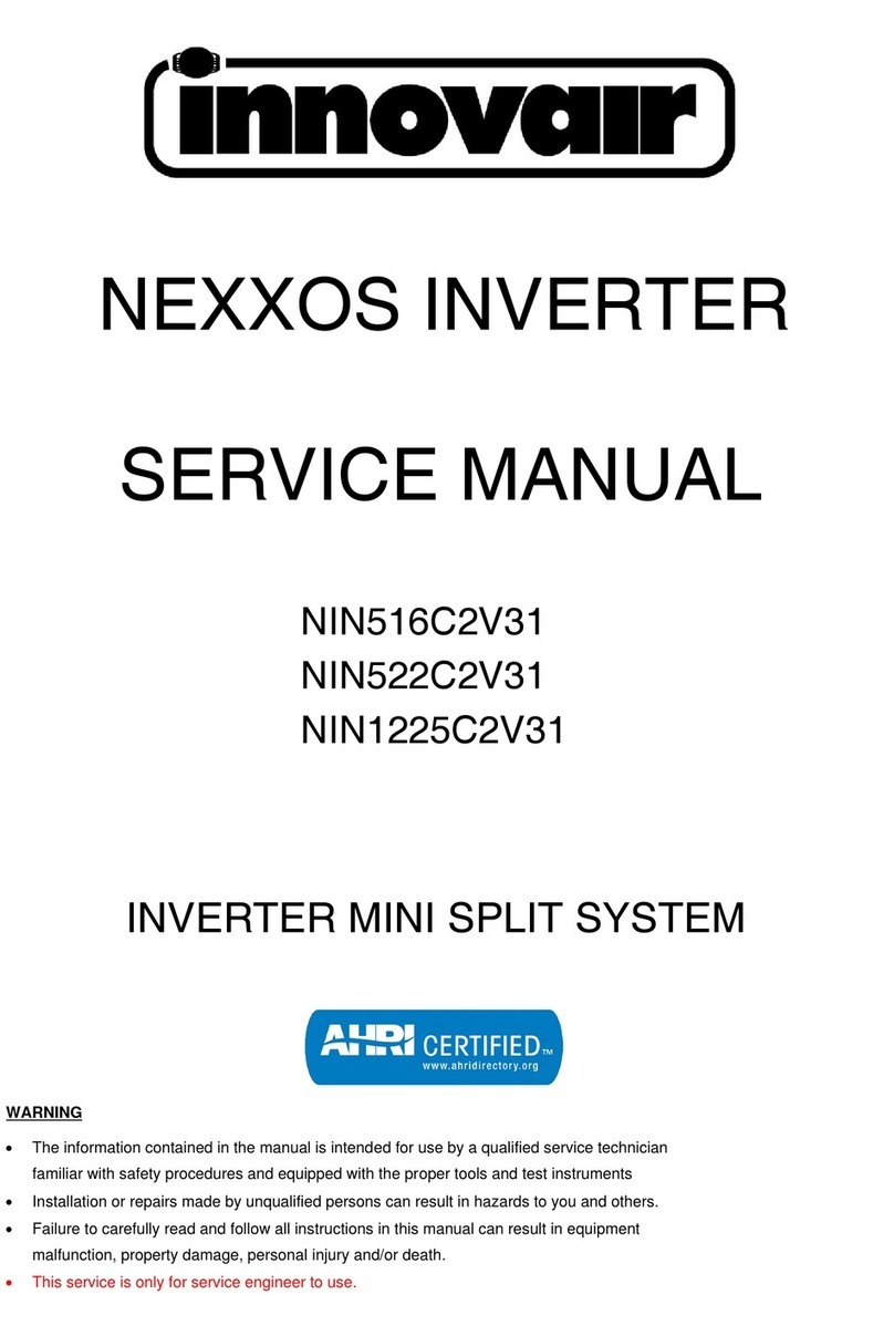 innovair NIN522C2V31 User manual