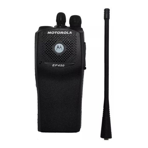 Motorola EP450 User manual