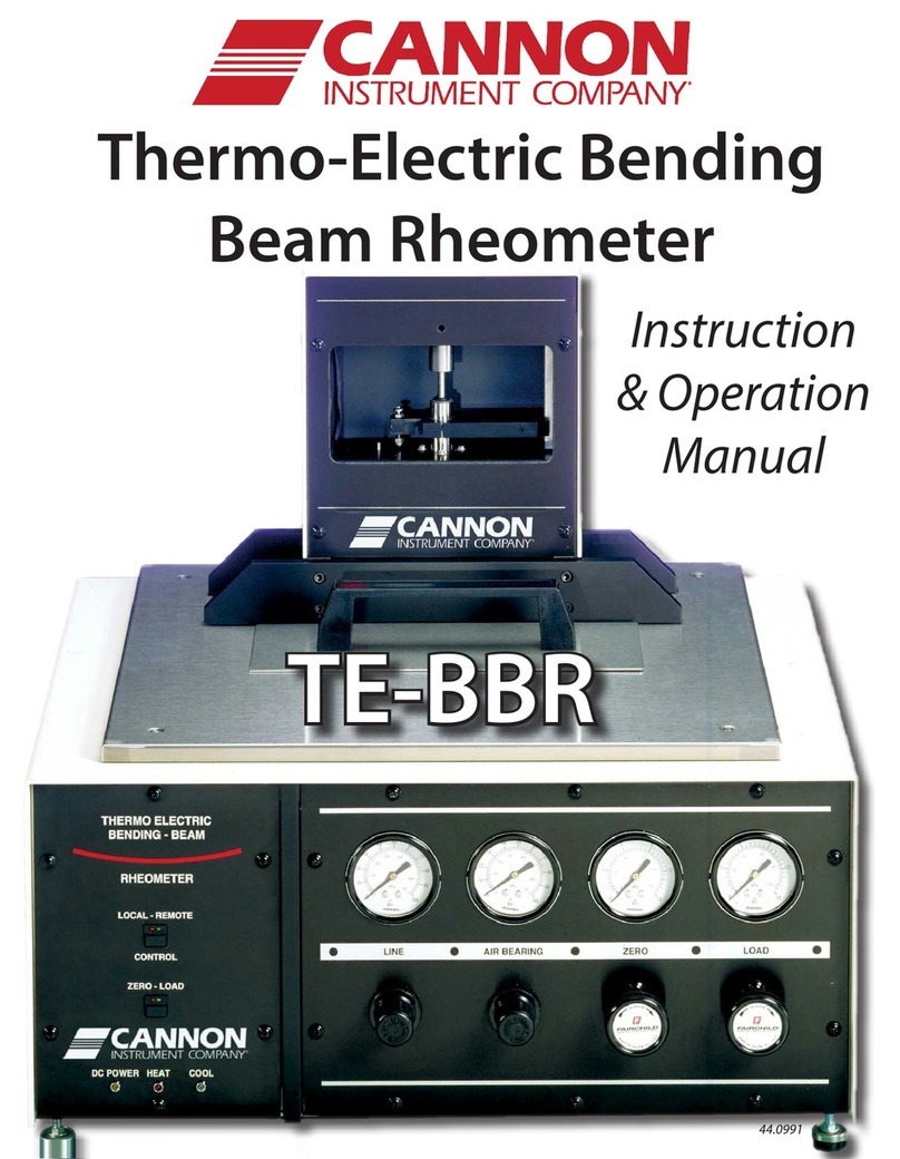 Cannon TE-BBR instruction & operation manual