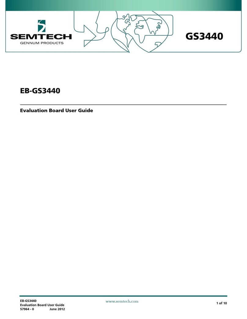 Semtech GS3440 User manual