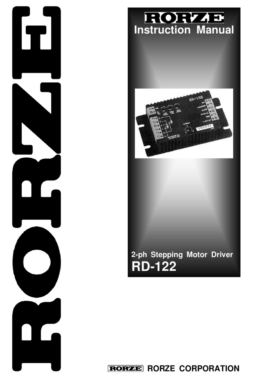 Rorze RD-122 instruction manual