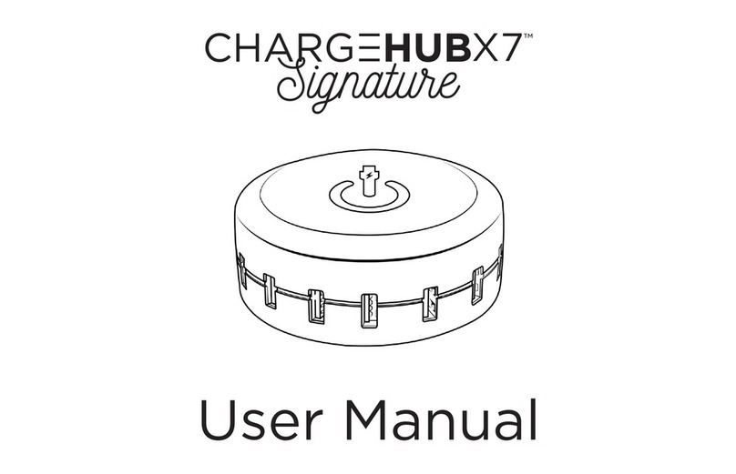 CHARGEHUB X7 Signature user manual