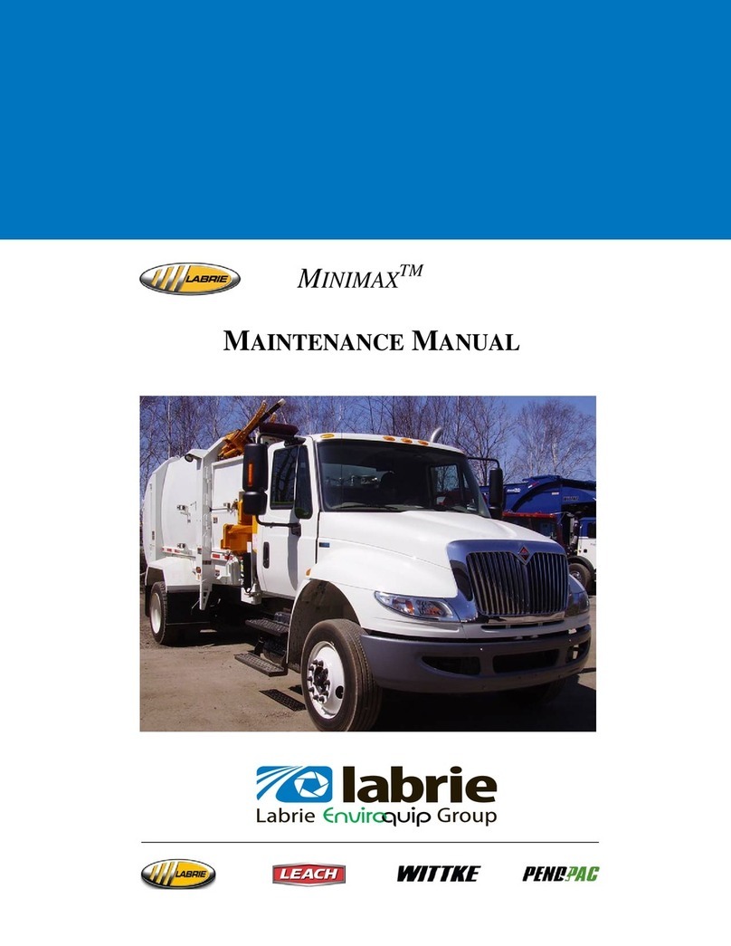 Labrie MINIMAX Maintenance manual