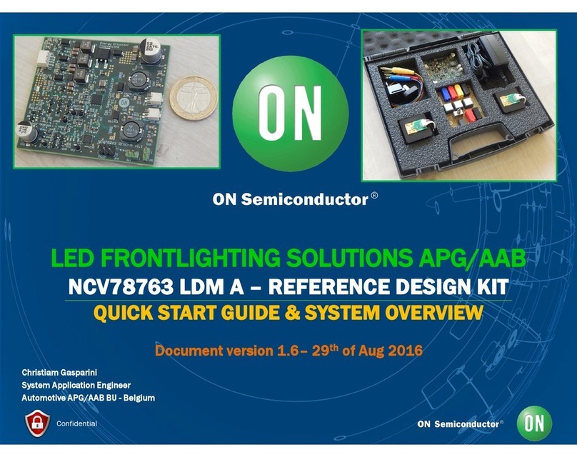 ON Semiconductor NCV78763 LDM A REFERENCE DESIGN KIT QUICK START GUIDE & SYSTEM OVERVIEW