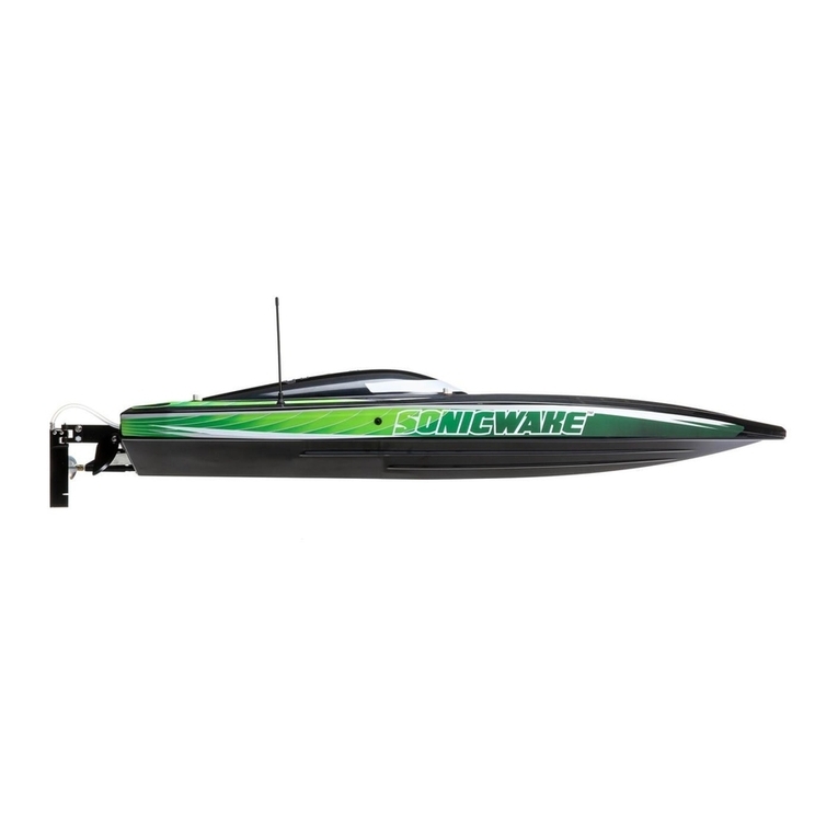 Pro Boat SonicWake owner's manual