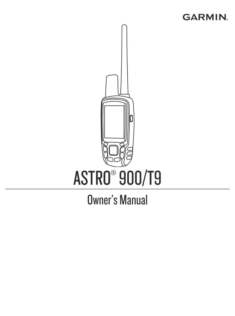 Garmin ASTRO 900/T9 User manual