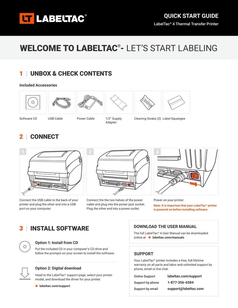 LabelTac 4 User manual