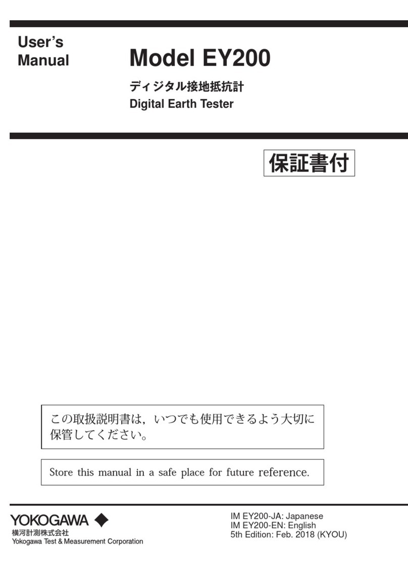 YOKOGAWA EY200 user manual