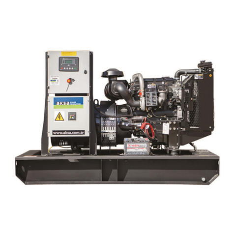Aksa AP15 Installation, recommendations and operations manual