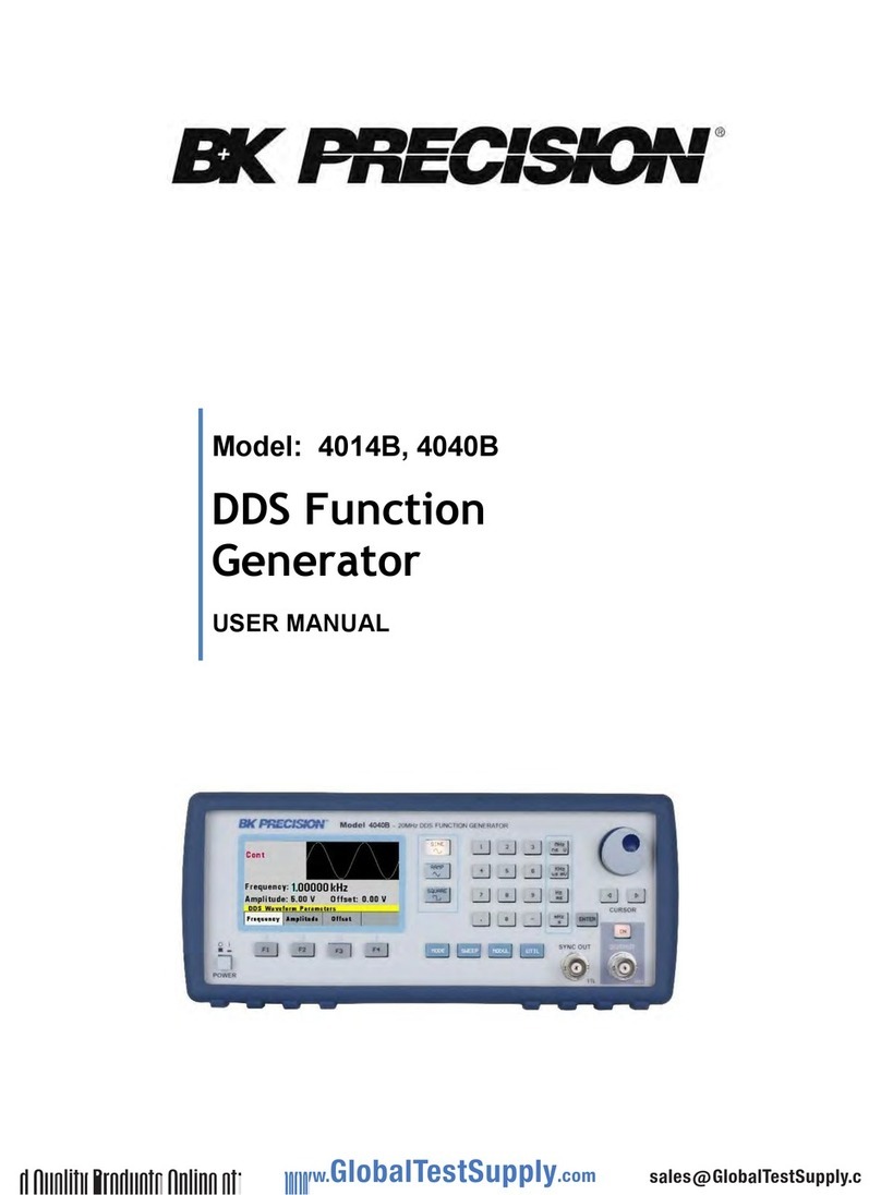 B+K precision 4014B User manual