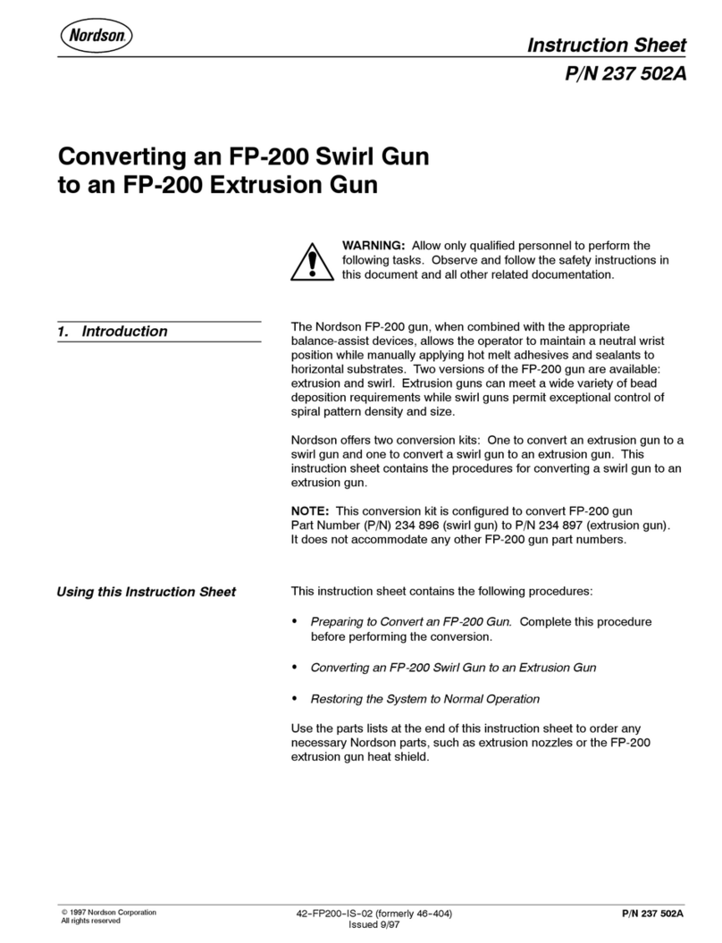 Nordson FP-200 User manual