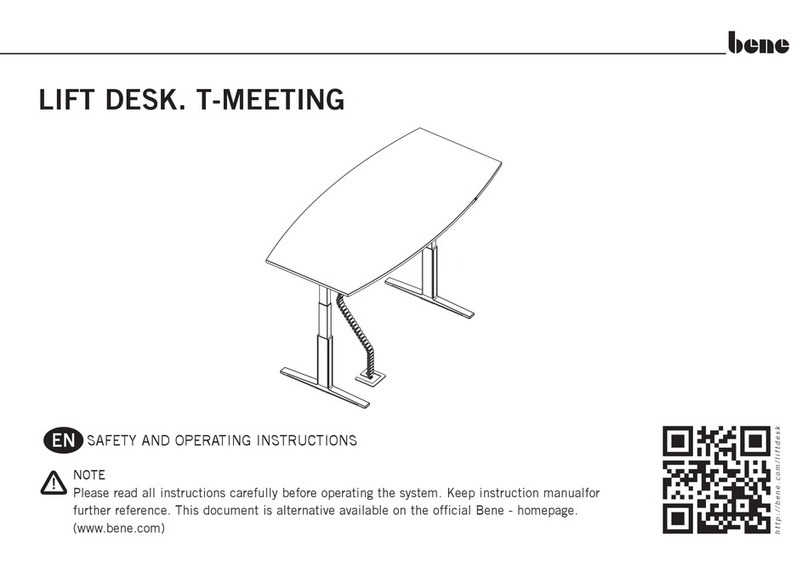 BENE T-Meeting Maintenance and service guide
