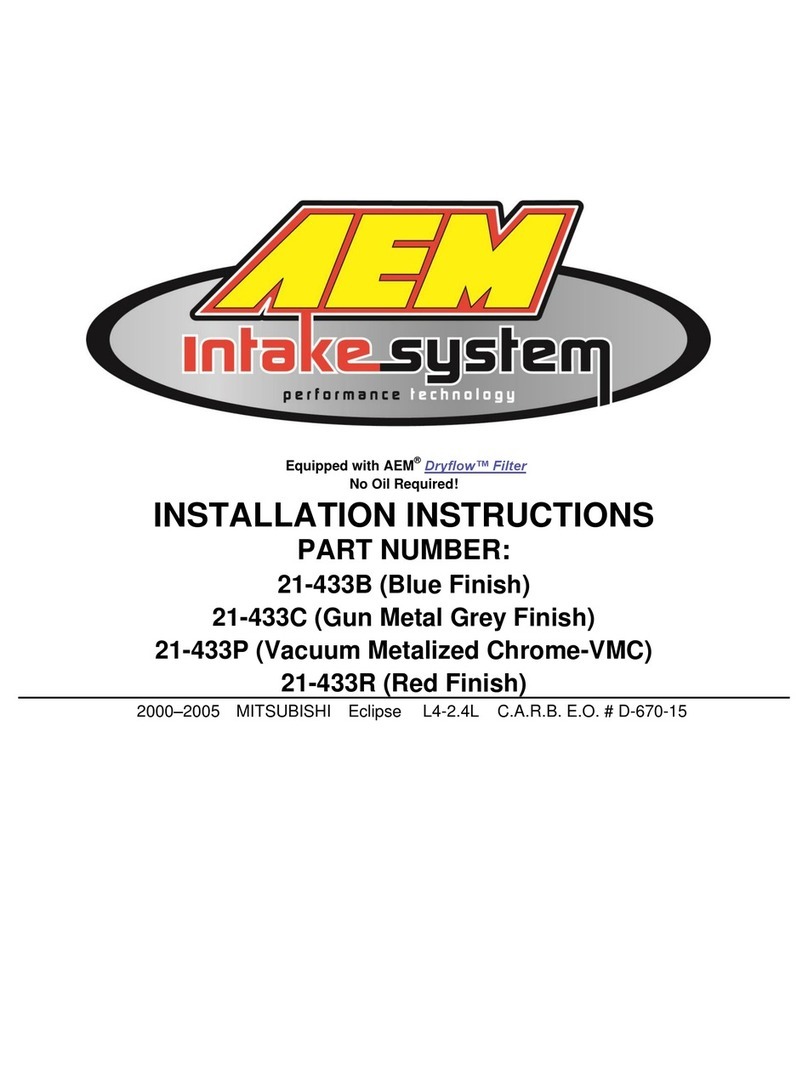 AEM 21-433B installation instructions