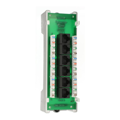 Leviton 47605-C5B User manual