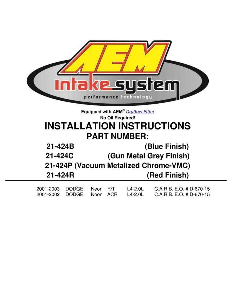 AEM 21-424B installation instructions