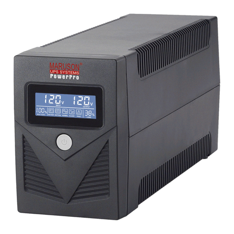 Maruson PRO-650LCD User manual